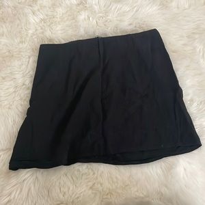 Princess Polly Mini Black Skirt, SIZE SMALL